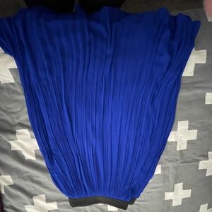 Electric blue torrid skirt. Size 3/4